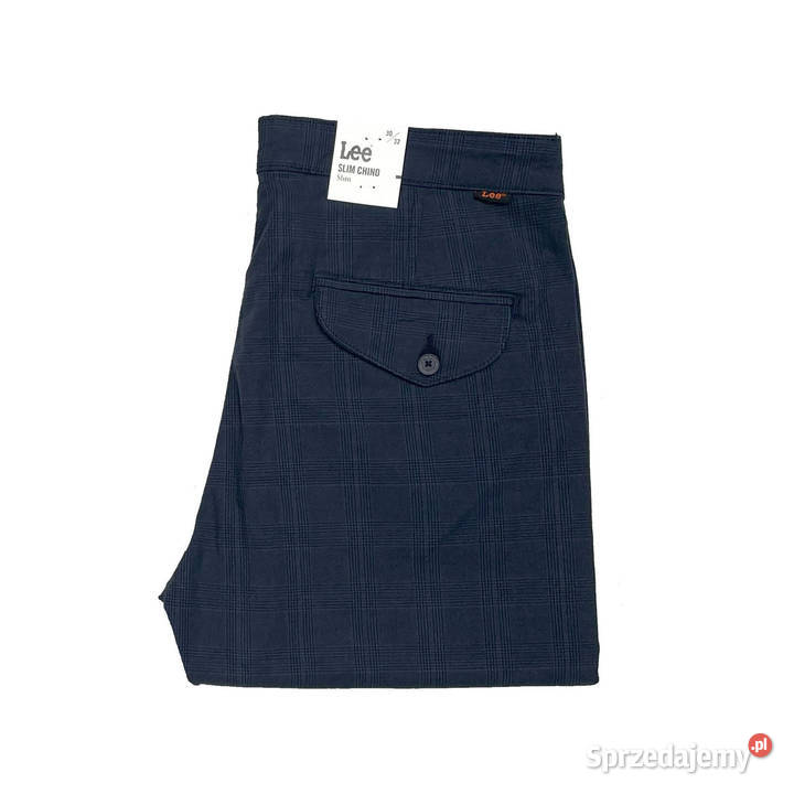 Spodnie męskie Lee Slim Chino Estate Blue W30 Lublin