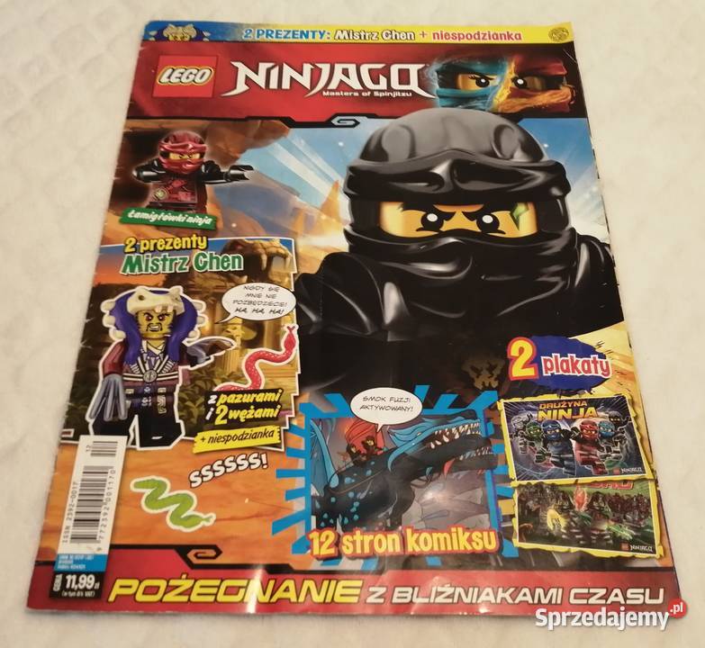 Lego Ninjago, nr. 12/2017 (32). (Książeczki dla dzieci, czas