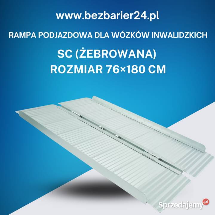 Rampa do wózków inwalidzkich SC żebrowana Łódź