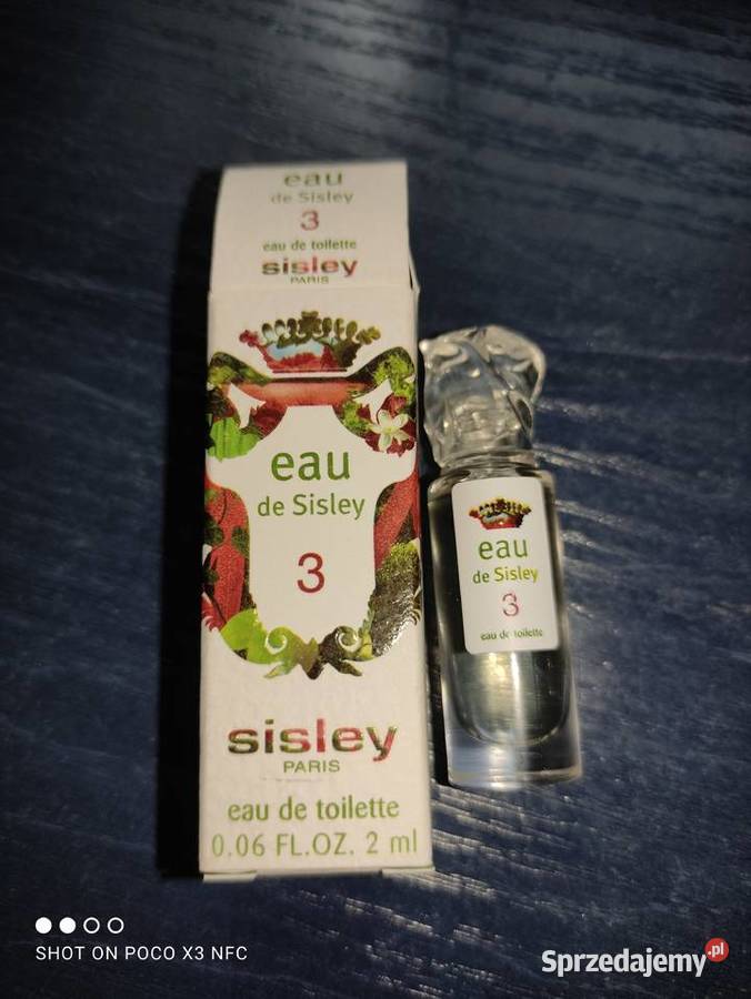 Perfumy Sisley eau Sisley 3 2ml miniaturka Dla kobiet Piaseczno sprzedam