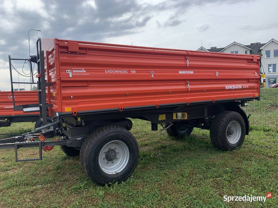 Dwuosiowa przyczepa URSUS D610 ładowność 10 ton Szczecinek