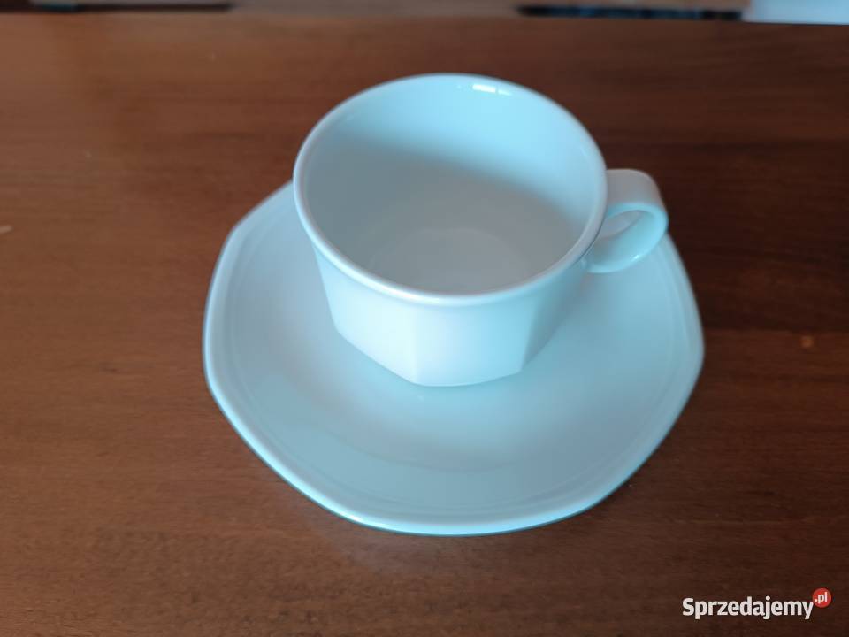 Komplet do kawyherbaty 6 osób biała niemiecka Szczyrk