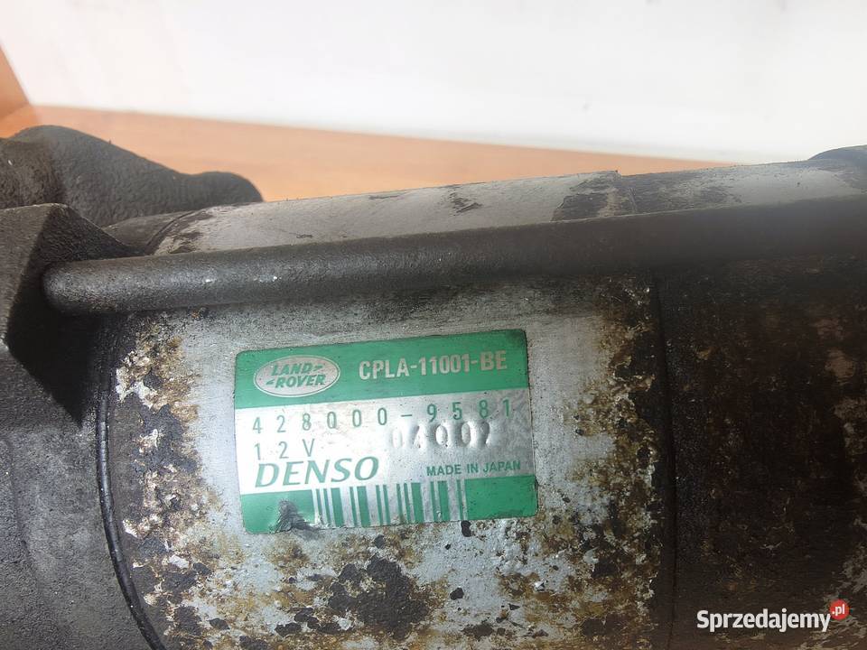 Rozrusznik Land Rover Discovery 4 Range Rover Układ elektryczny silnika Radom