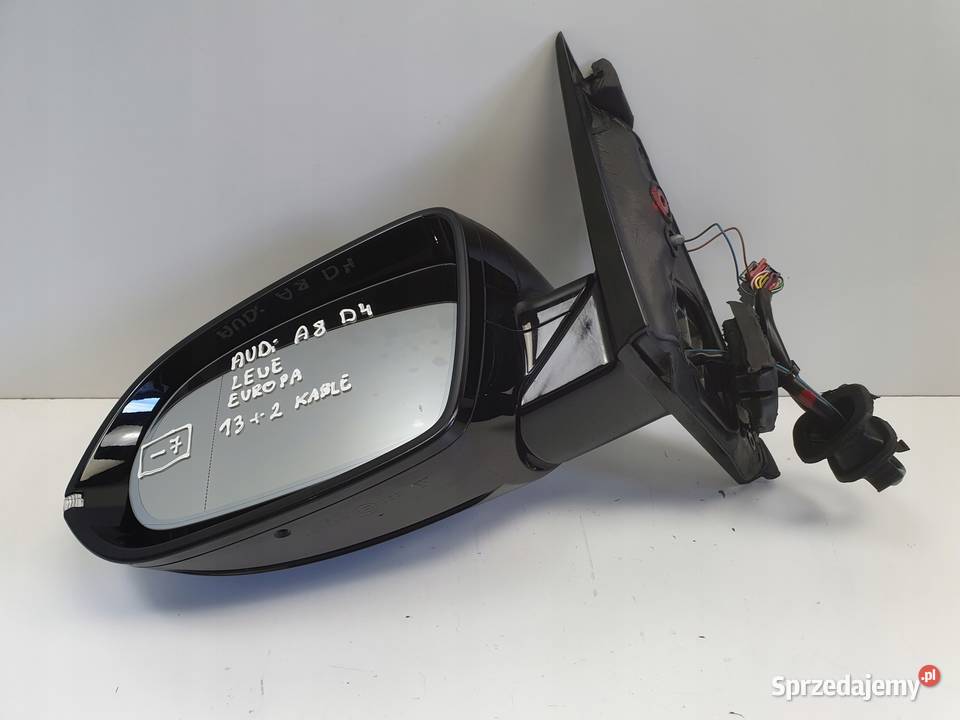 LUSTERKO Audi A8 D4 0917r LEWE KIEROWCY europa Rudka