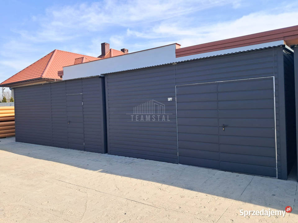 Garaż Blaszany Magazyn 45x45m Brama Leszno