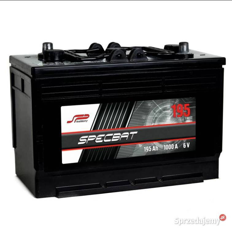 Akumulator Specbat Agro 6V 195Ah 1000A Darmowy Motoryzacja sprzedam