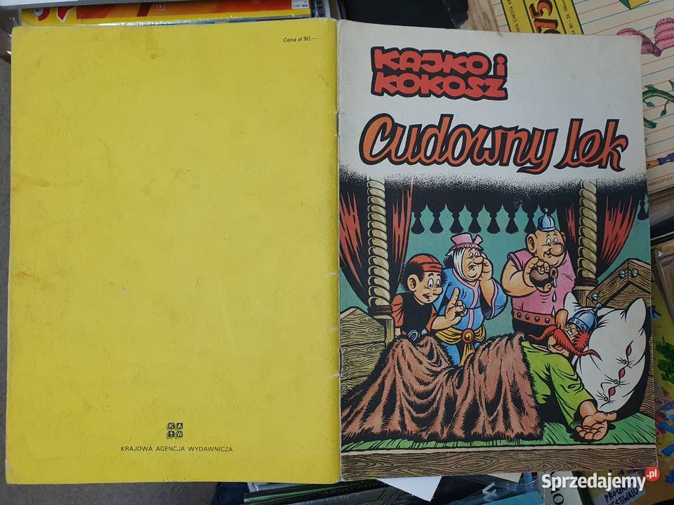 Kajko i Kokosz Cudowny Lek wydanie 1 1984 pomorskie