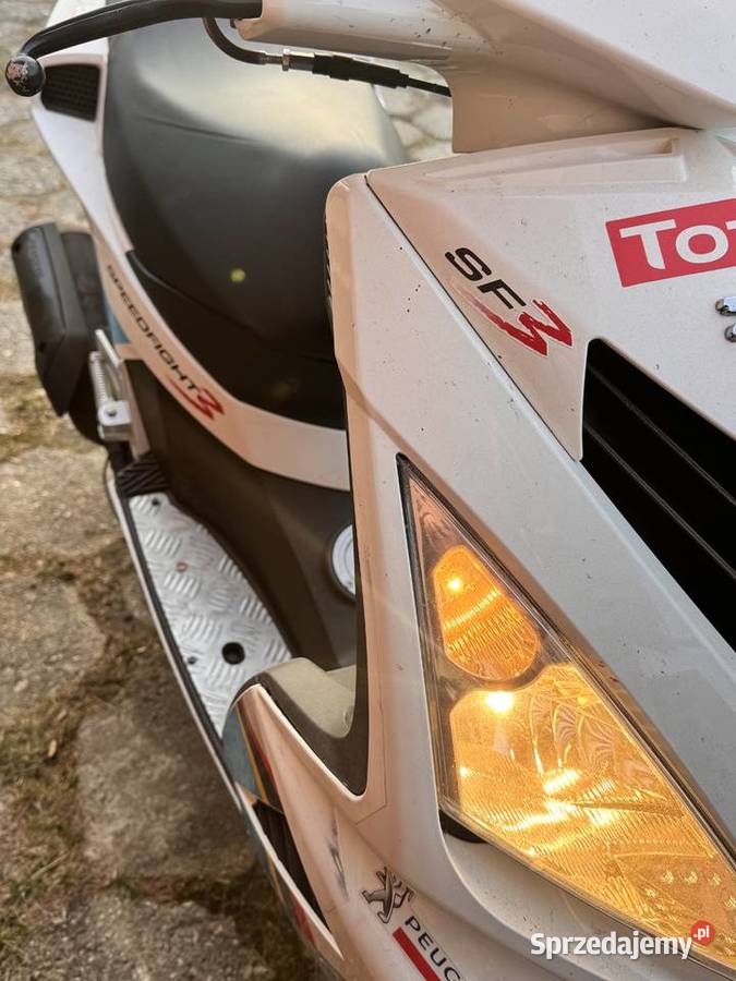 Speedfight 125cc Peugeot Total skuter Motoryzacja dolnośląskie Lubomierz