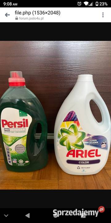 Żele do prania Persil Ariel Jasło