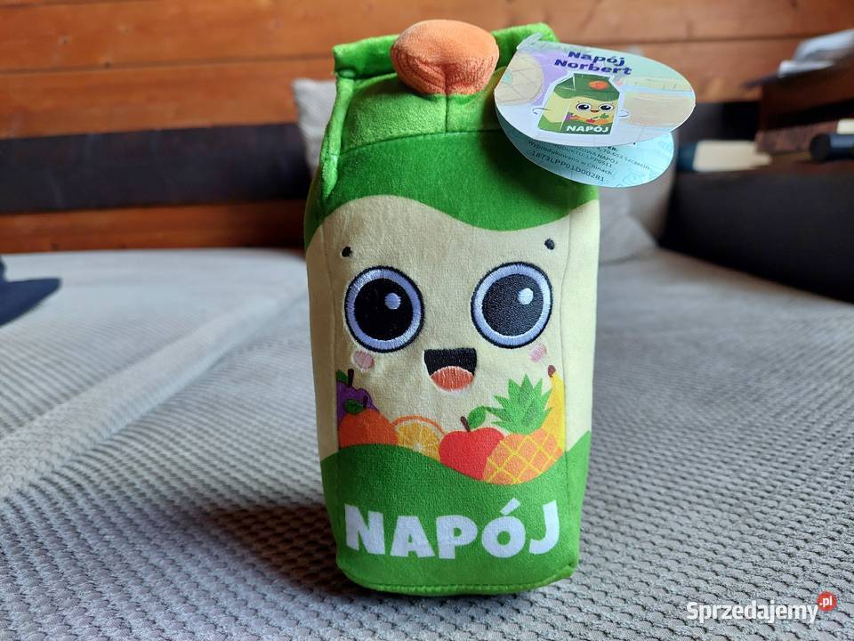 nowa z metką maskotka Napój Norbert Gang Maskotki małopolskie sprzedam