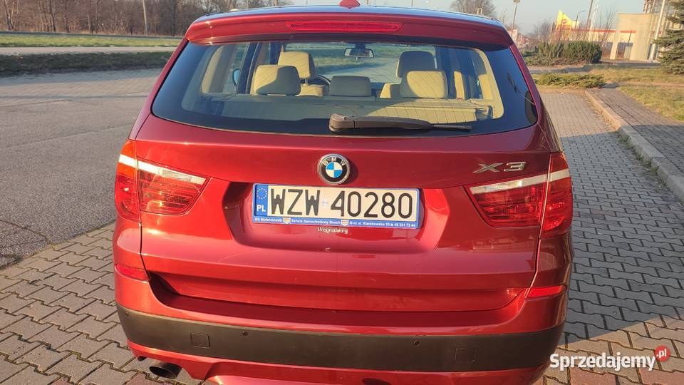 BMW X3 20 DIESIEL XDRIVE NAVI ALU 17 PIĘKNA 184KM