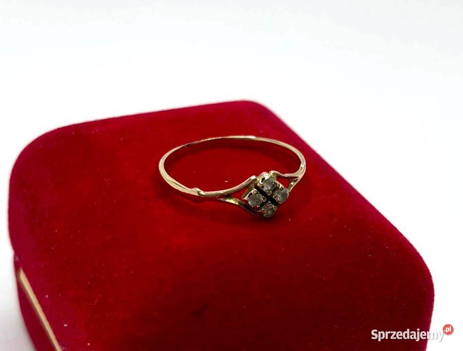 Złoty Pierścionek pr 585 112g R16 warmińsko-mazurskie Elbląg sprzedam