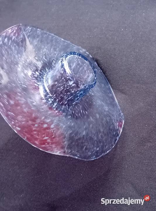 Świecznik z kołnierzem Lorenzo Art Glass Koźminek