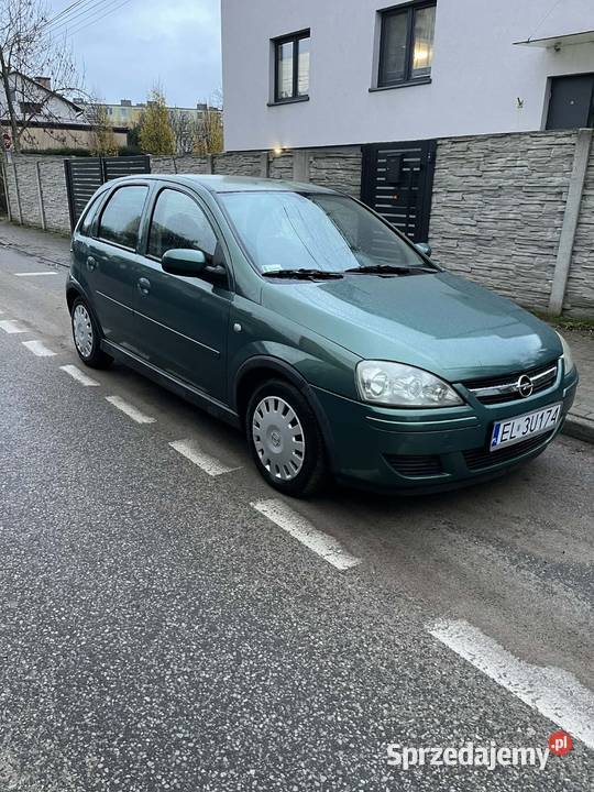OPEL CORSA C 12 benzyna 2003 klimatyzacja Zgierz