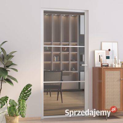Drzwi wewnętrzne 93x2015 białe szkło ESG i Warszawa