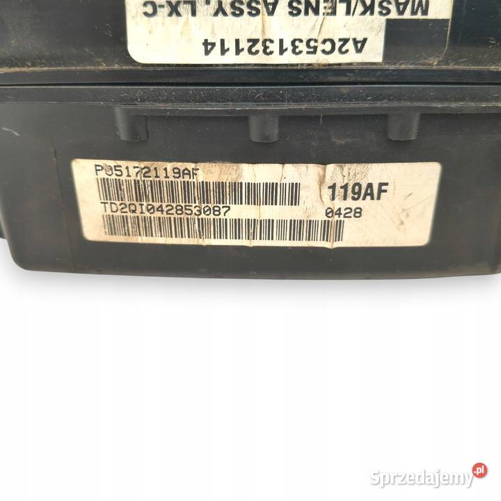 LICZNIK ZEGARY P05172119AF Chrysler 300C 30 CRD
