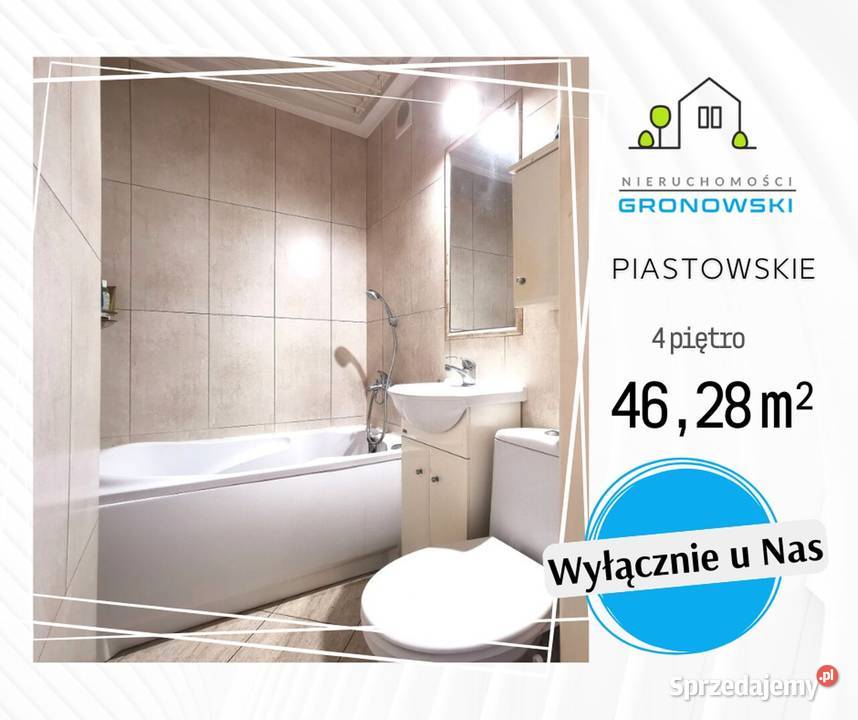 4628 m2 3 POKOJE odmień je według swoich potrzeb balkon sprzedam