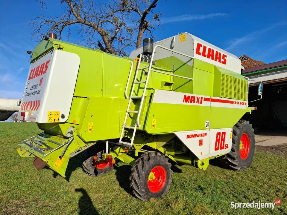 Claas Dominator 88 SL Maxi Czujniki awaryjności Biała