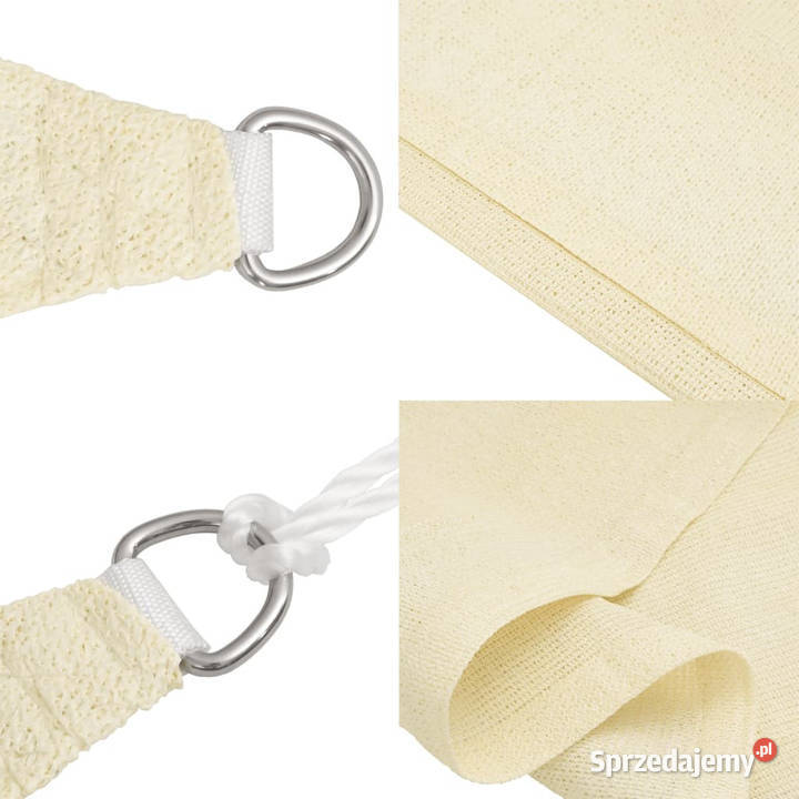 Żagiel przeciwsłoneczny 160 gm kremowy 2x35 m