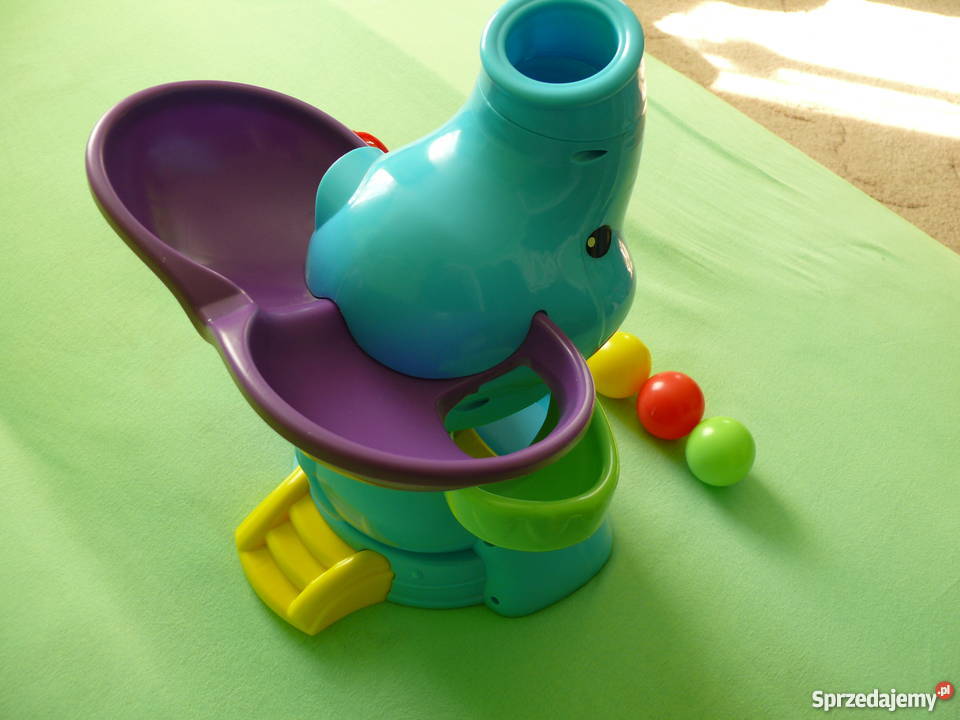 Interaktywny słonik z piłeczkami PLAYSKOOL slon Zabawki Zgorzelec