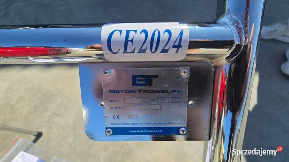 Listwa łata wibracyjna spalinowa BETON TROWEL Dunkowa