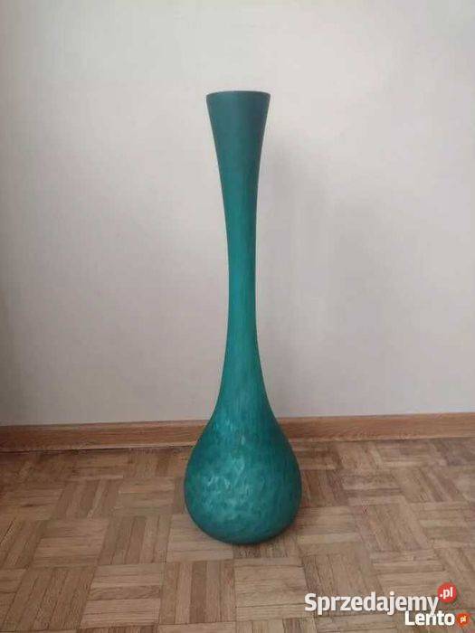 Wazon 70 ozdobny turkusowy mazowieckie sprzedam