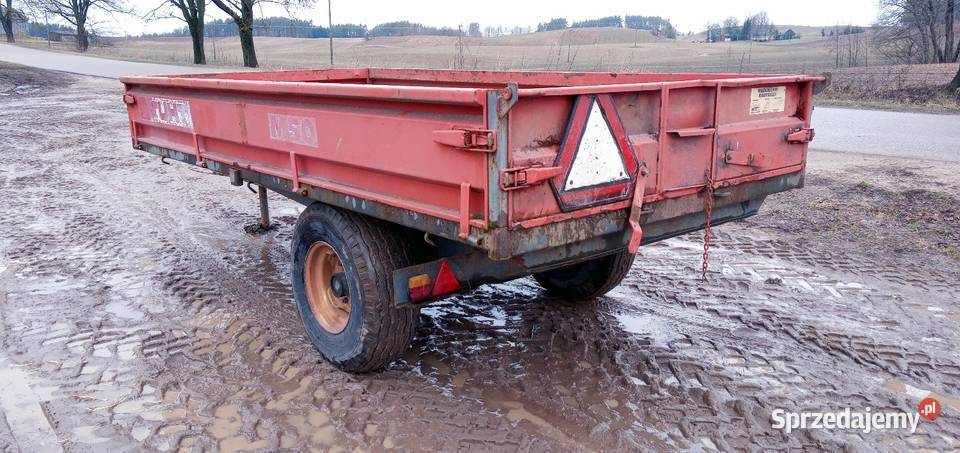 Tuhti M50 Przyczepa Wywrotka 5000 nieuszkodzony Szołtany sprzedam