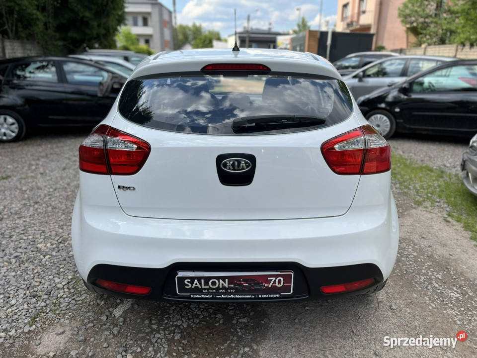 Kia Rio 12 1WŁ Klima Alu el szyby Isofix Bez Częstochowa