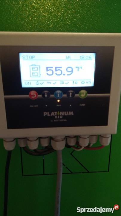 Sprzedam piec na pellet Kostrzewa Mini Bio 10kW Obrzębin