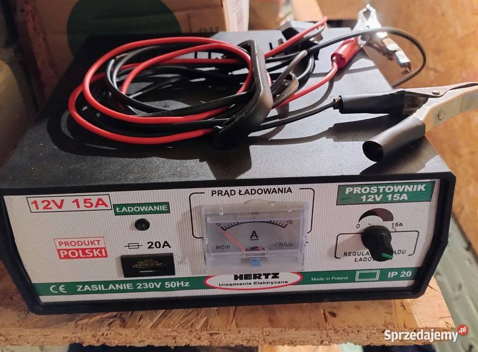 Prostownik Hertz 12V 15A