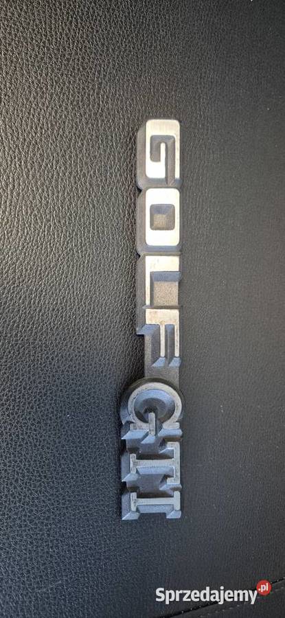 Golf gti emblemat napis logo Siedlce