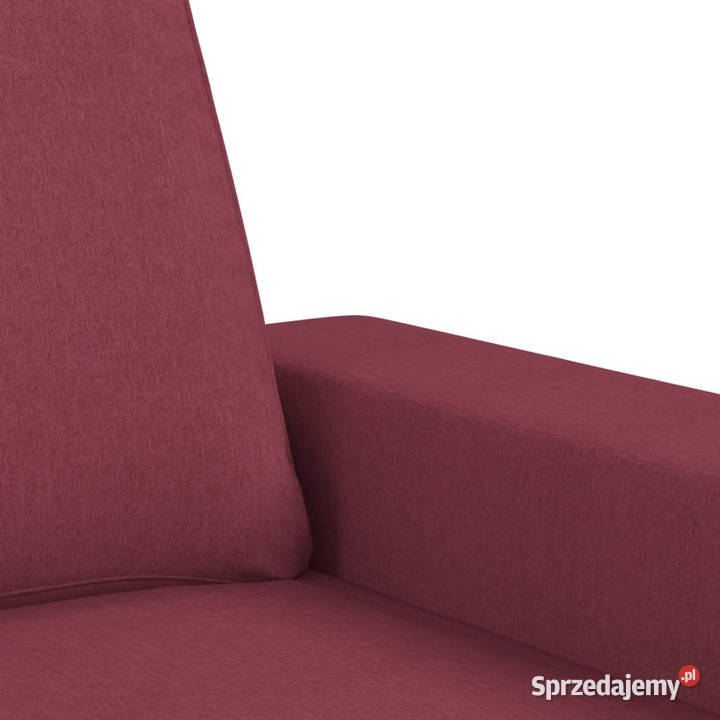 Sofa 2osobowa winna czerwień 120 tapicerowana Warszawa