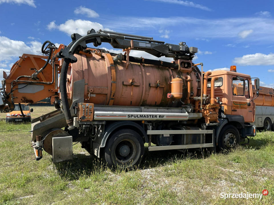 Man inny Man 19314 Wuko asenizacyjny kanalizacja 254300km MAN Syców