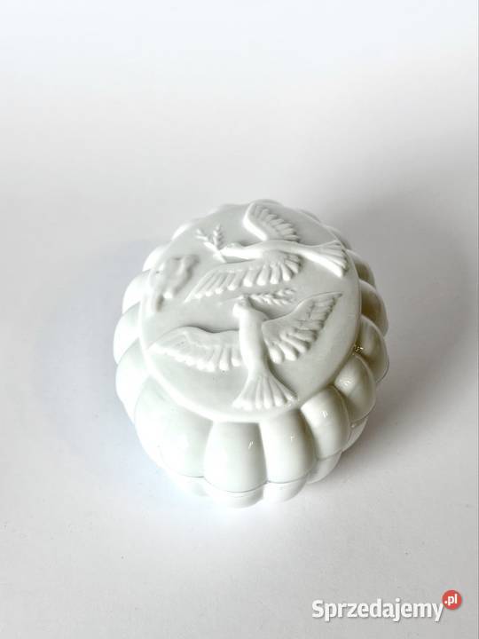 Czeskie szkło Art deco Przepiękna duża szkatułka mazowieckie Warszawa