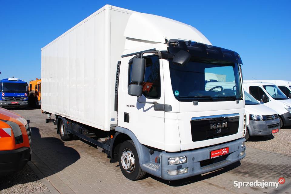 MAN TGL 8180 Winda Kontener Na Poduszkach 2011r 637968km Kontenery Sierakowice