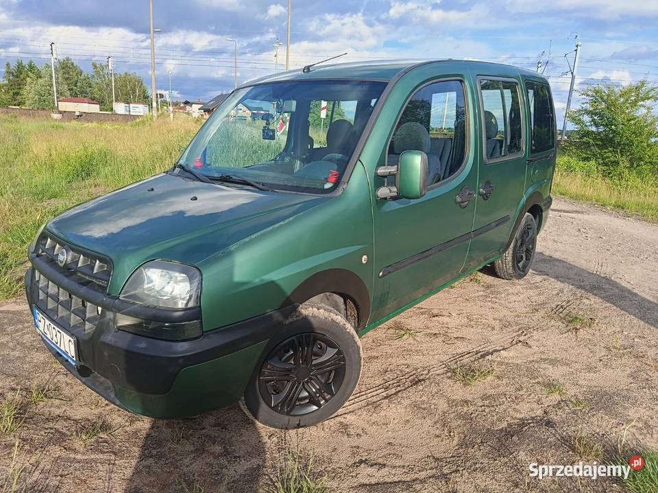 Fiat Doblo 12 benzyna klimatyzacja 2002r Pecna