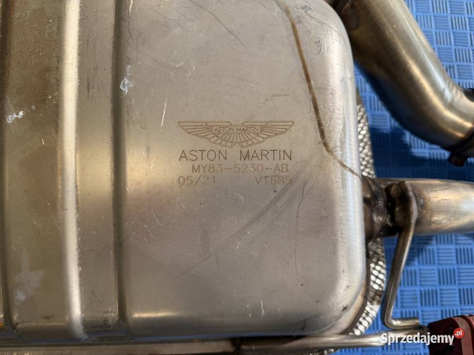 Aston Martin końcowy tłumik Rok produkcji 2022 Michałowice