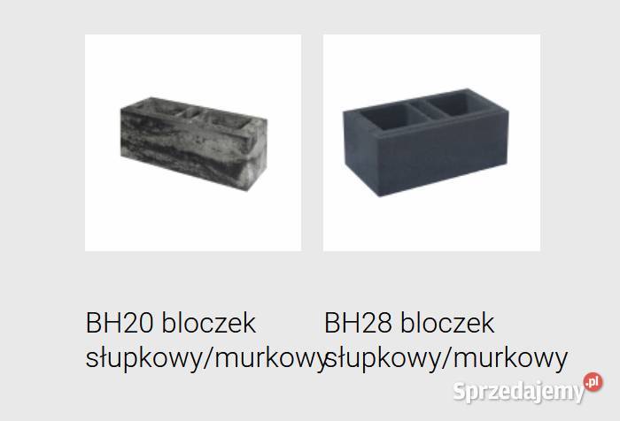 Bloczki ogrodzeniowe JONIEC Roma HORIZON ONYX Gorlice