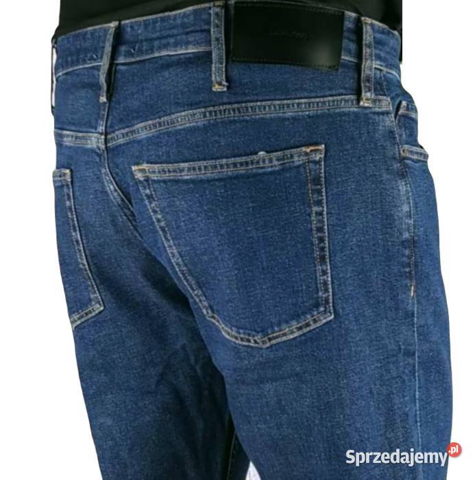 Męskie jeansy Calvin Klein Slim Narrow Low Rise Tarnowskie Góry