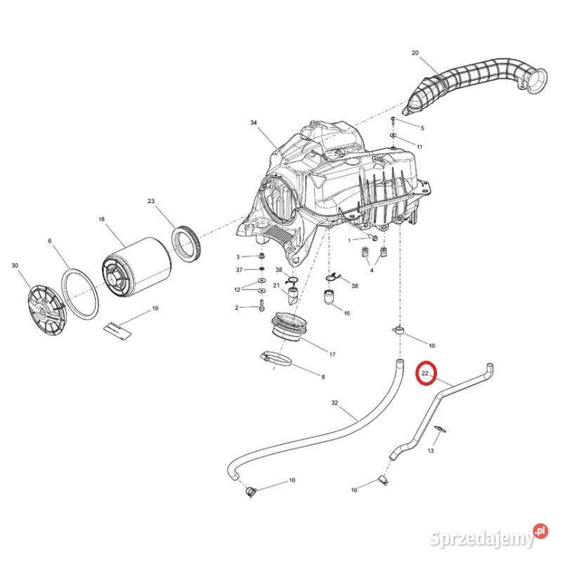 Wąż odmy do quada CanAm Outlander Renegade BRP Nowy Sącz