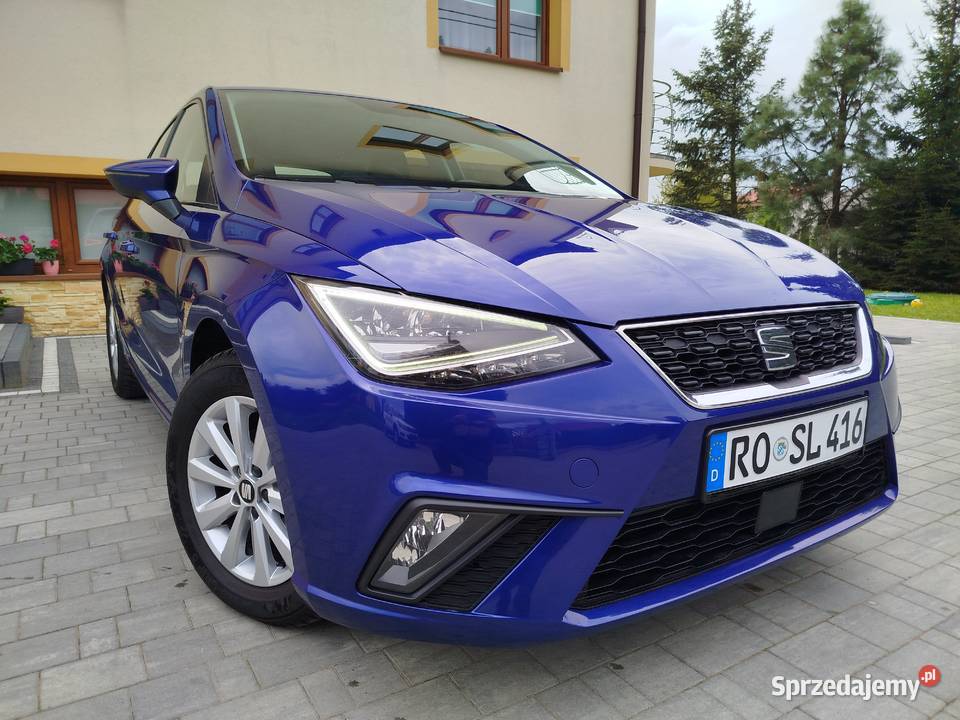 Seat Ibiza benzyna MPI 2018 ledy radar klima Brzozów