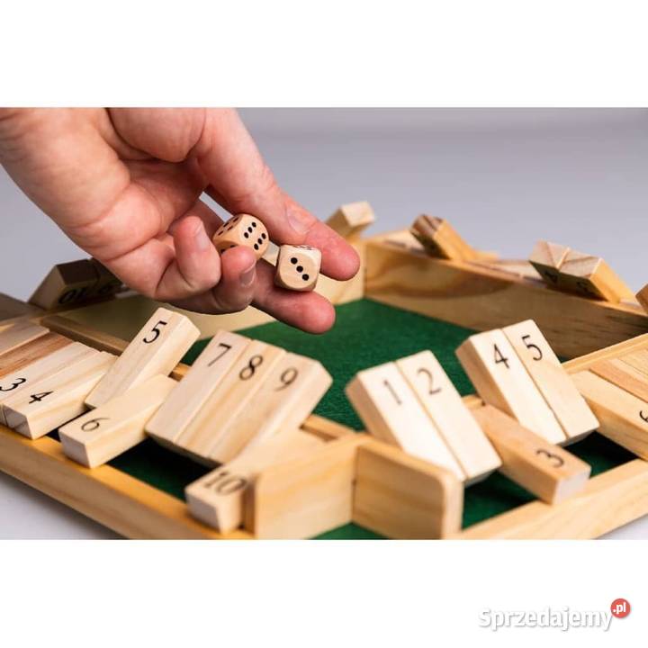 Gra Shut the Box zamknij pudełko Pozostałe Zamość
