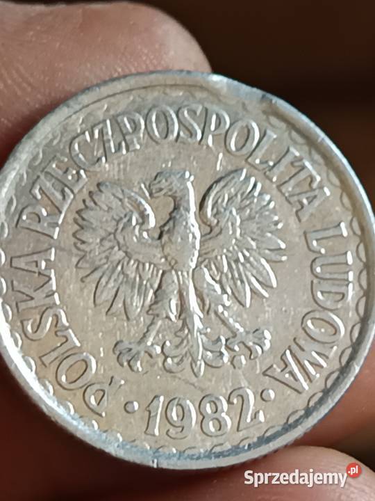 Sprzedam monete 1 zloty 1982 odkroj lachy Chełm sprzedam