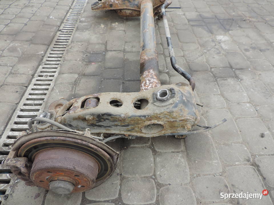 MERCEDES VANEO W414 0105 OŚ TYLNA BELKA TYŁ ABS Motoryzacja