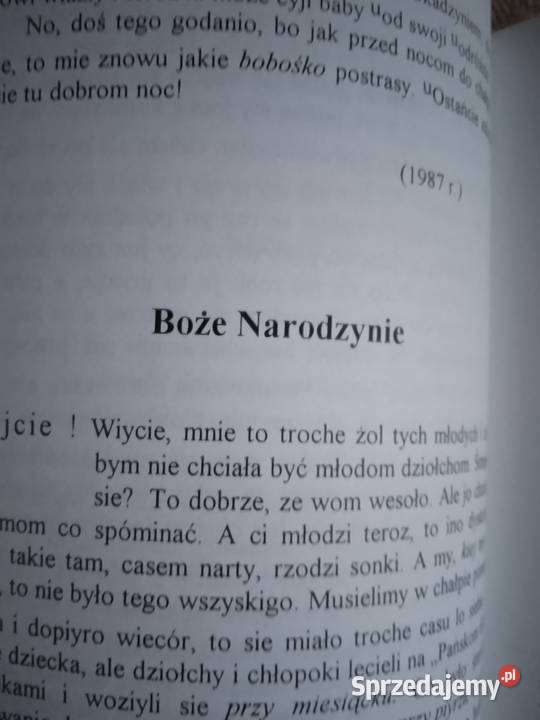 Gawędy regionalne obyczaje gawędziarstwo ludowe sprzedam