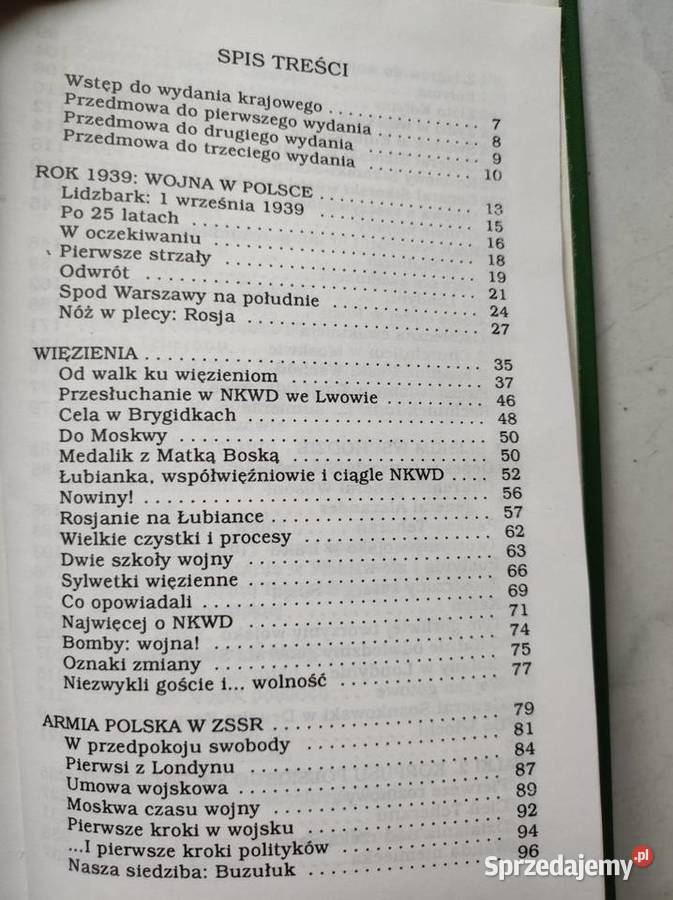 Bez ostatniego rozdziału Wspomnienia z lat Rok wydania 0 świętokrzyskie