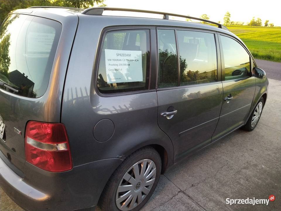 VW Touran 19 TDI 2004 isofix wielkopolskie Konin