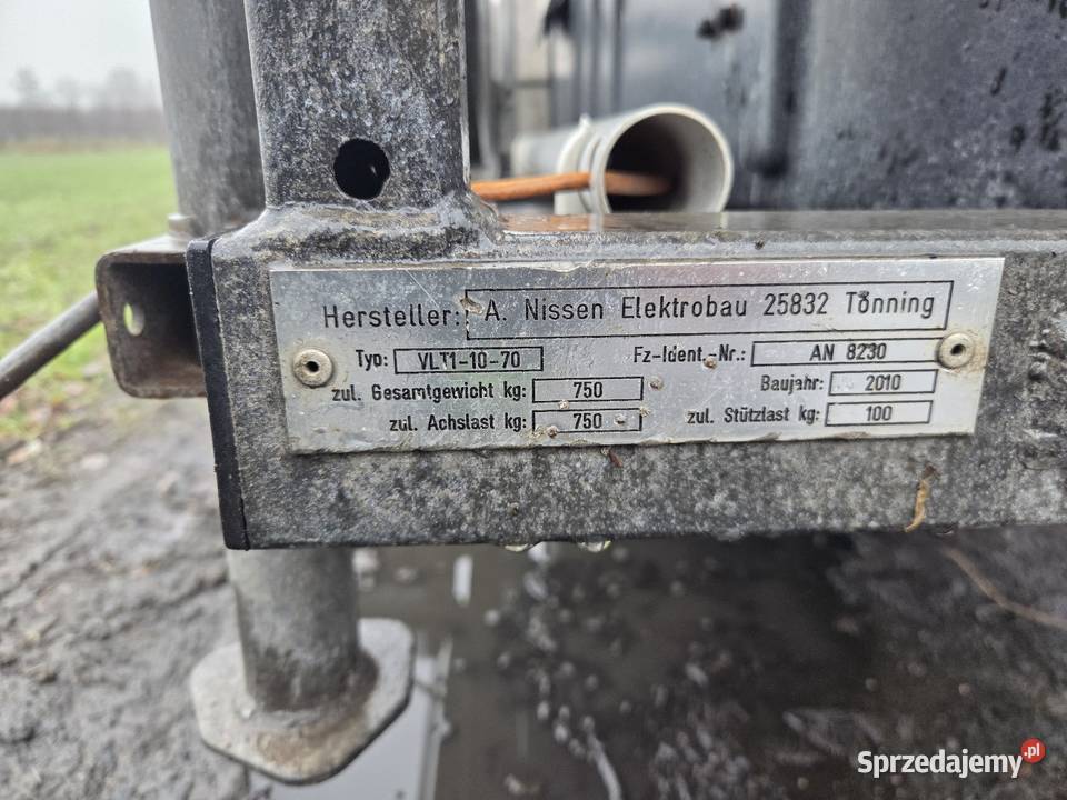 Przyczepka sygnalizacyjna Nowy Tomyśl