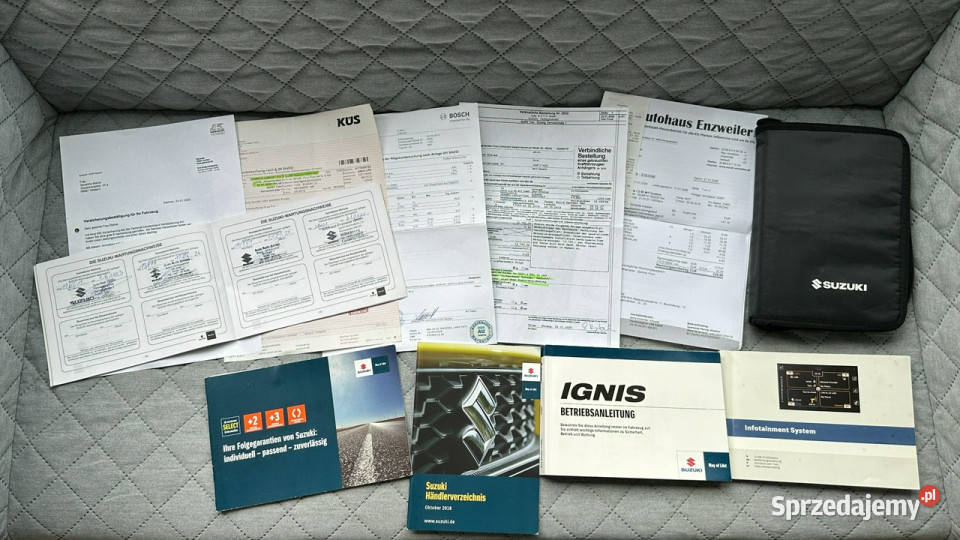 Suzuki Ignis Benzyna Zarejestrowany Ubezpieczony podgrzewane fotele Ignis