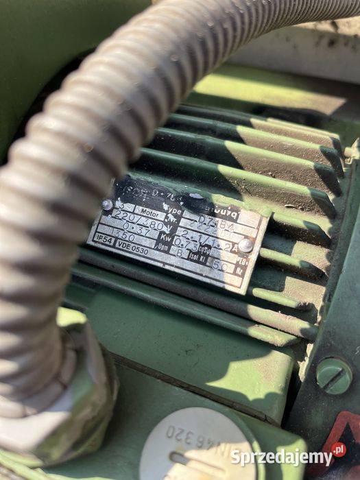 Pompa próżniowa FEZER 075kW West Germany 16m3H Tuliszków